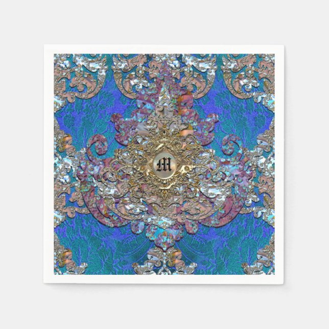 Guardanapo De Papel Veyla Joy Elegant Monograma (Frente)