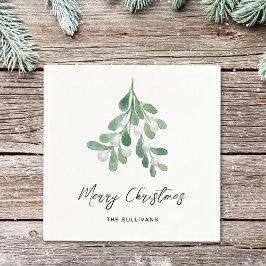 Guardanapo De Papel Vias de Água de Natal