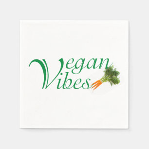 Guardanapo De Papel Víbes do Vegan