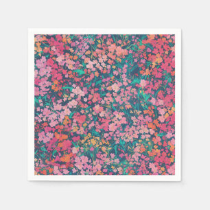 Guardanapo De Papel Vibrant Azalea Floral