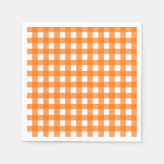 Guardanapo De Papel Vichy Orange