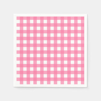 Guardanapo De Papel Vichy Rose clair