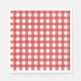 Guardanapo De Papel Vichy Rouge