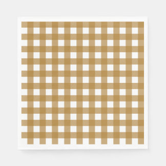 Guardanapo De Papel Vichy Sienne