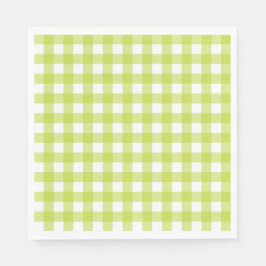 Guardanapo De Papel Vichy Vert pomme