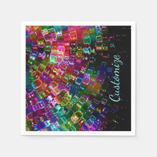 Guardanapo De Papel Vidro Espiral Napkins (Frente)