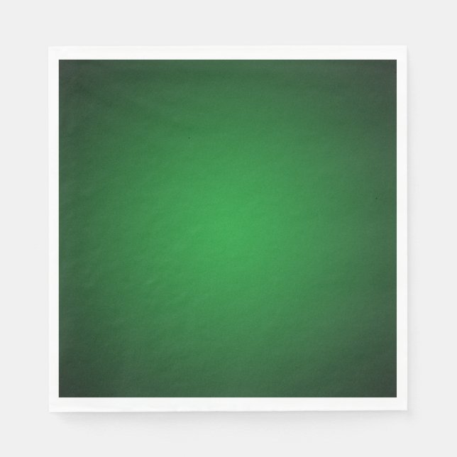 Guardanapo De Papel Vigneta Verde-Preta Granulada na Moda (Frente)
