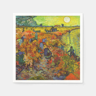 Guardanapo De Papel Vincent van Gogh - The Red Vineyards