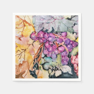 Guardanapo De Papel Vinha de uvas