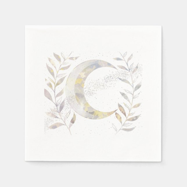 Guardanapo De Papel Vinhas e Lua (Frente)