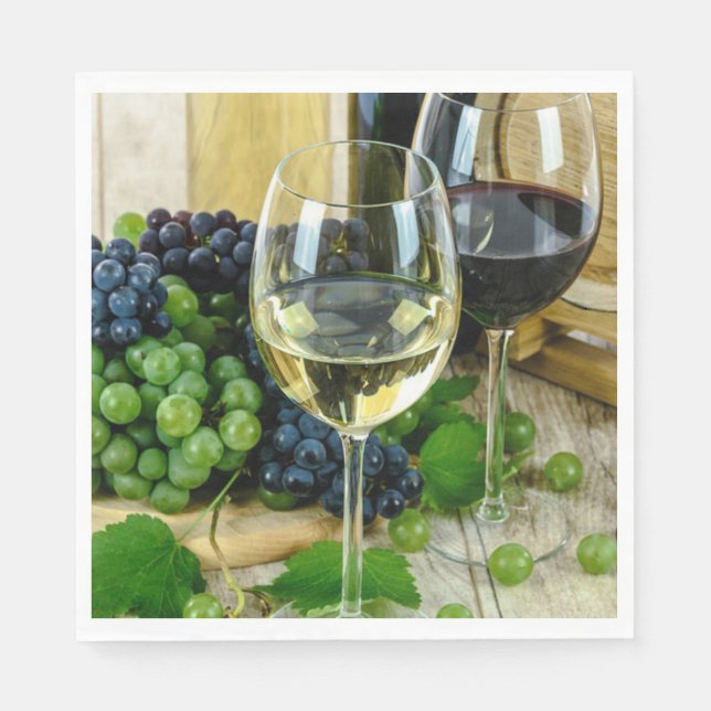 Guardanapo De Papel Vinho fino, envelhecido até à perfeição (Frente)