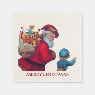 GUARDANAPO DE PAPEL VINTAGE 2 DO PAPAI NOEL