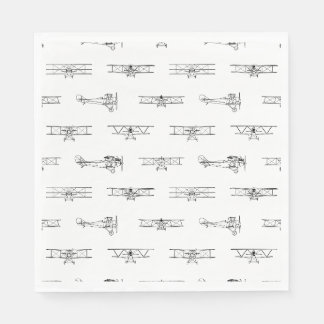Guardanapo De Papel Vintage Airplanes Aviation, considerada COR PERSON