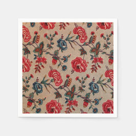 Guardanapo De Papel Vintage Art Nouveau Papel de Artesanato Botânico