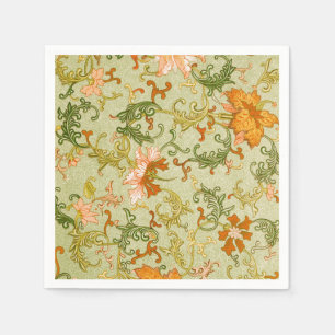Guardanapo De Papel Vintage Chinese Ornament Jones Flowers