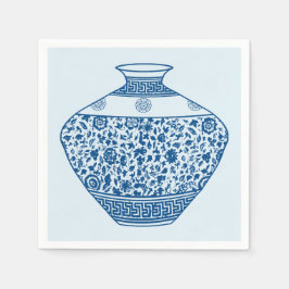 Guardanapo De Papel Vintage Chinoiserie Vase Ginger Jar