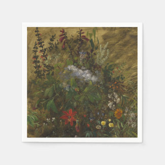 Guardanapo De Papel Vintage Dark Floral