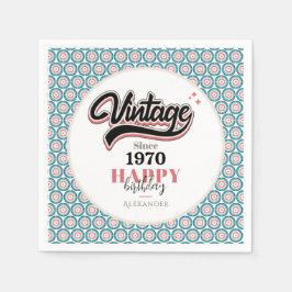 Guardanapo De Papel Vintage desde - 1970