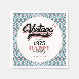 Guardanapo De Papel Vintage desde - 1975