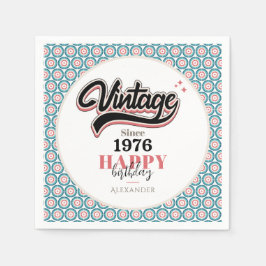 Guardanapo De Papel Vintage desde - 1976