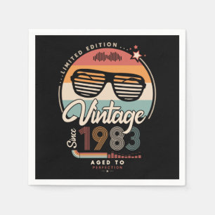 Guardanapo De Papel Vintage desde 1983