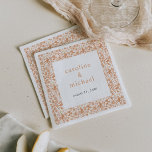 Guardanapo De Papel Vintage Dusty Pink Ditzy Casamento Floral Cocktail<br><div class="desc">Delicado e poeirento floral distante rosa cria uma sensação romântica e vintage a esses bonitos guardanapos de casamentos. Apresentando flores desenhadas à mão que enquadram a tipografia moderna. Personalize para seu próprio evento e emparelhe com as peças do conjunto de coordenação.</div>