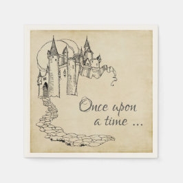 Guardanapo De Papel Vintage Fairy Tale Princess Napkins