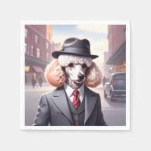Vintage Gangster Poodle