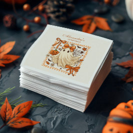 Guardanapo De Papel Vintage Lace Ghost Coquette Halloween 1st Birthda