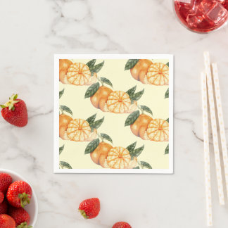 Guardanapo De Papel Vintage Mandarin Orange Citrus Fruta Artesanato Pa