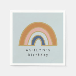 Guardanapo De Papel Vintage Rainbow