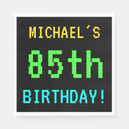 Guardanapo De Papel Vintage/Retro Video Game de Diversão - Aspecto 85º