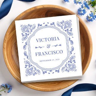 Guardanapo De Papel Vintage Romance Floral Cocktail Napkin