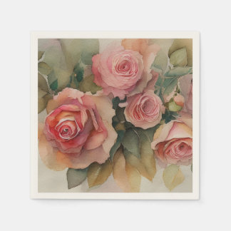 Guardanapo De Papel Vintage Rosa Napkins