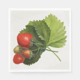 Guardanapo De Papel Vintage Strawberry