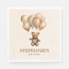 Guardanapo De Papel Vintage Teddy Bear Para Cima Para Fora Do Sexo Neu