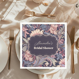 Guardanapo De Papel Vintage William Morris Lavanda Bridal