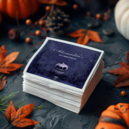 Guardanapo De Papel Violet Gothic Spooky ONE Aniversário