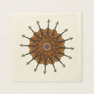 Guardanapo De Papel Violin Sunflower