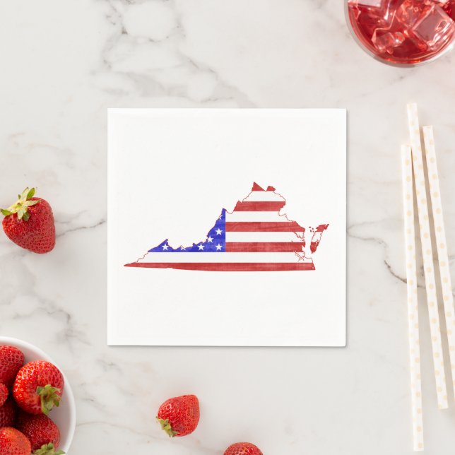 Guardanapo De Papel Virgínia Virginiana Apaixonada Americana (Insitu)