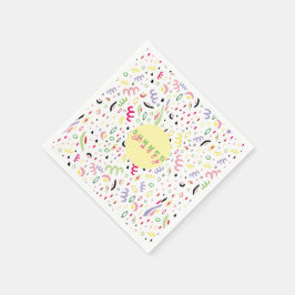 Guardanapo De Papel Vírus de verão.