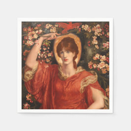 Guardanapo De Papel Visão de Fiammetta (por Dante Gabriel Rossetti)