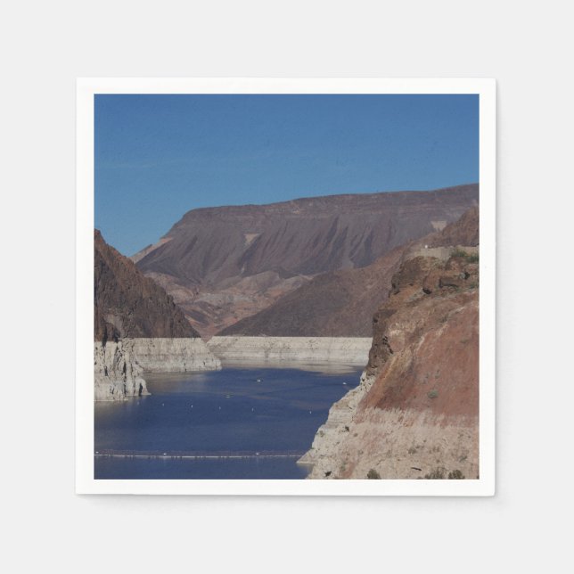 Guardanapo De Papel Vista da barragem Hoover 2016 (Frente)