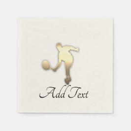 Guardanapo De Papel Vista de Férias Douradas