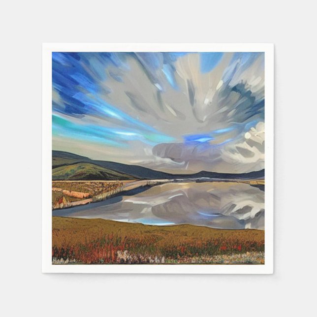 GUARDANAPO DE PAPEL VISTA LAKE (Frente)