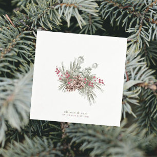 Guardanapo De Papel Vivendo nossas melhores vidas, Pine e Cone