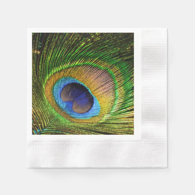 Guardanapo De Papel Vivid Feather (Frente)