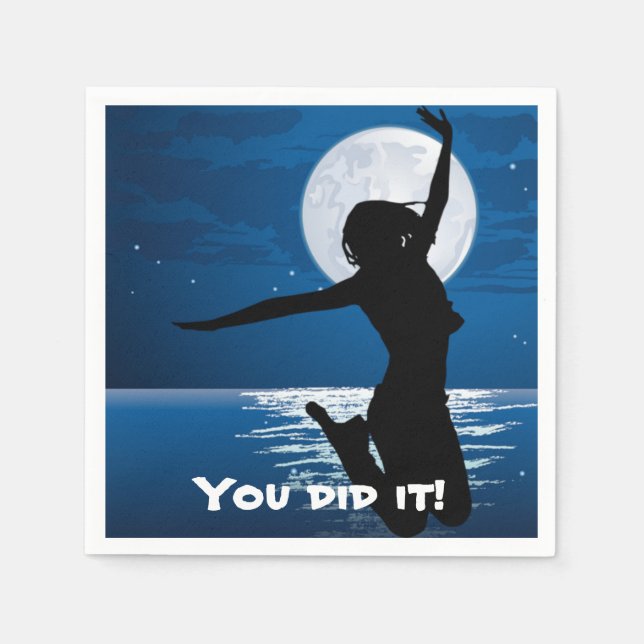 Guardanapo De Papel Você fez isso, Partido Napkins (Frente)