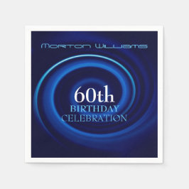 Guardanapo De Papel Vortex 60º Aniversário Celebração de Nápoles