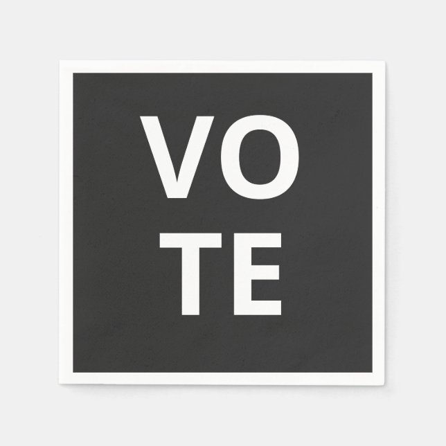 Guardanapo De Papel Votação (Frente)